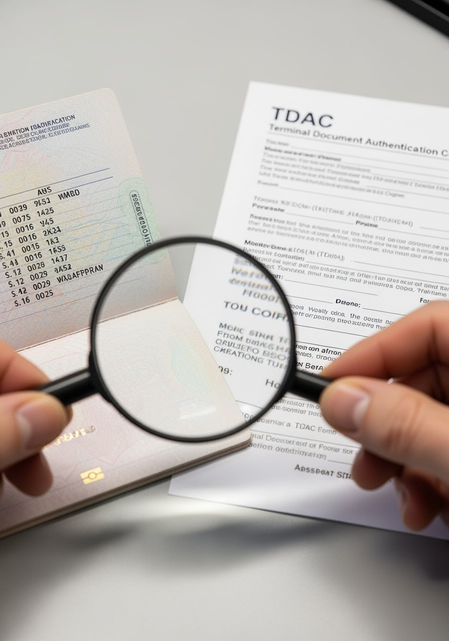 Passport Verification for TDAC