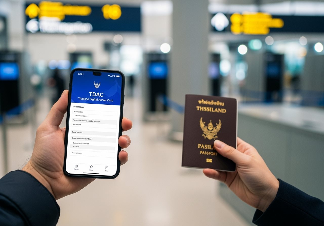Thailand Digital Arrival Card TDAC Explanation
