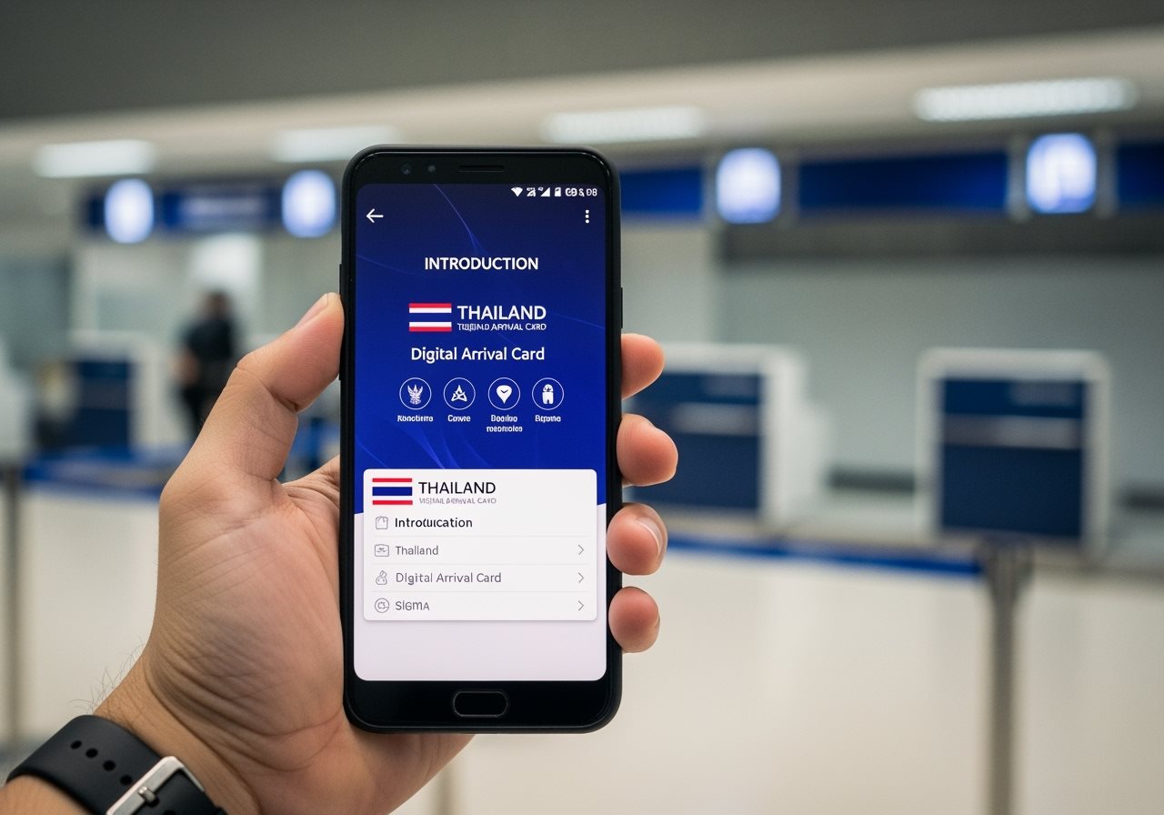 Thailand Digital Arrival Card Introduction