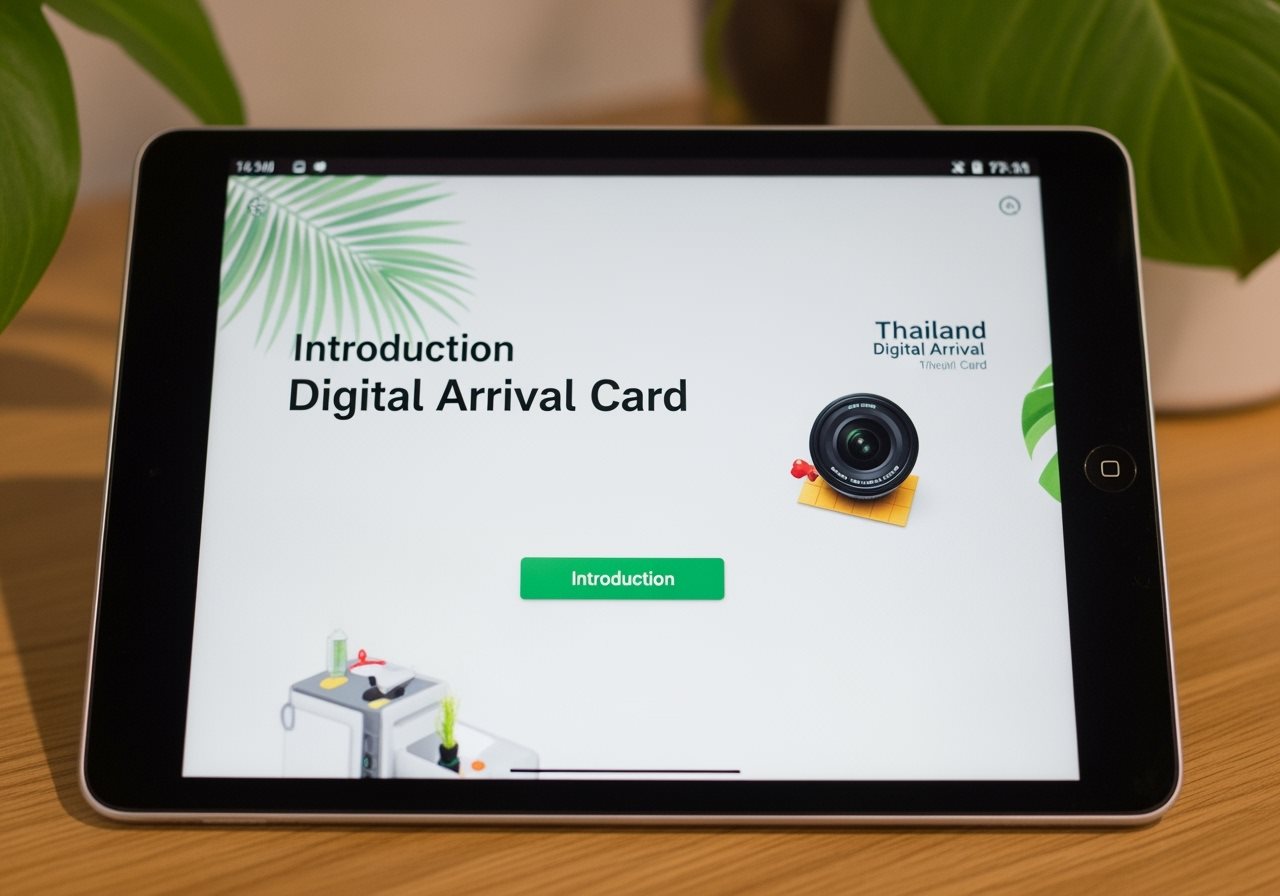 Thailand Digital Arrival Card Introduction